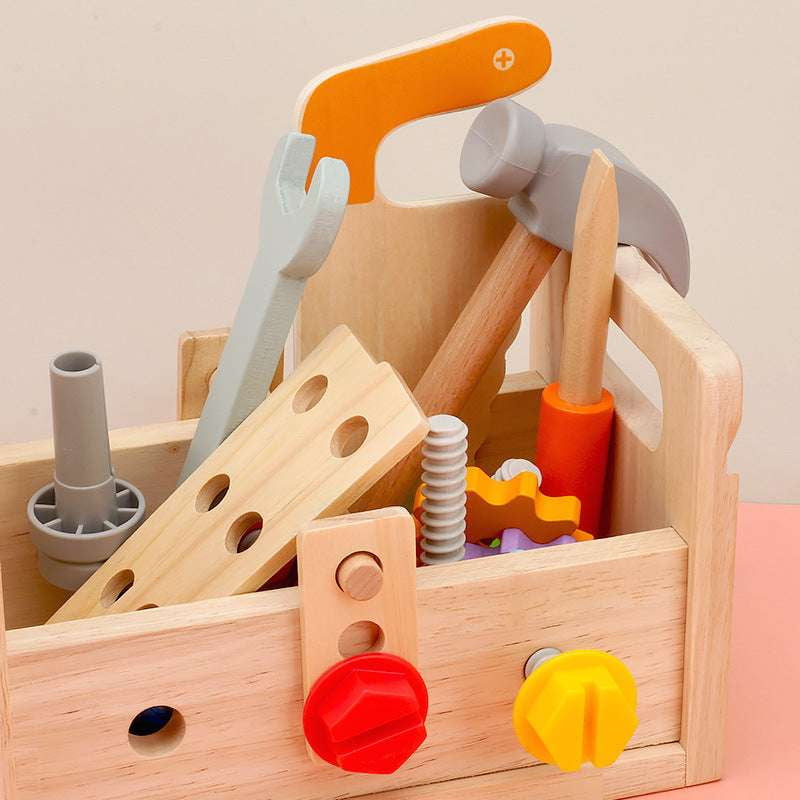 Educational Wooden Toy, Interactive Assembly Toy, Sustainable Kids Car - available at Sparq Mart