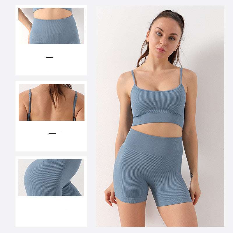 Hip Lift Seamless, Tank Top Threaded, Yoga Set - available at Sparq Mart