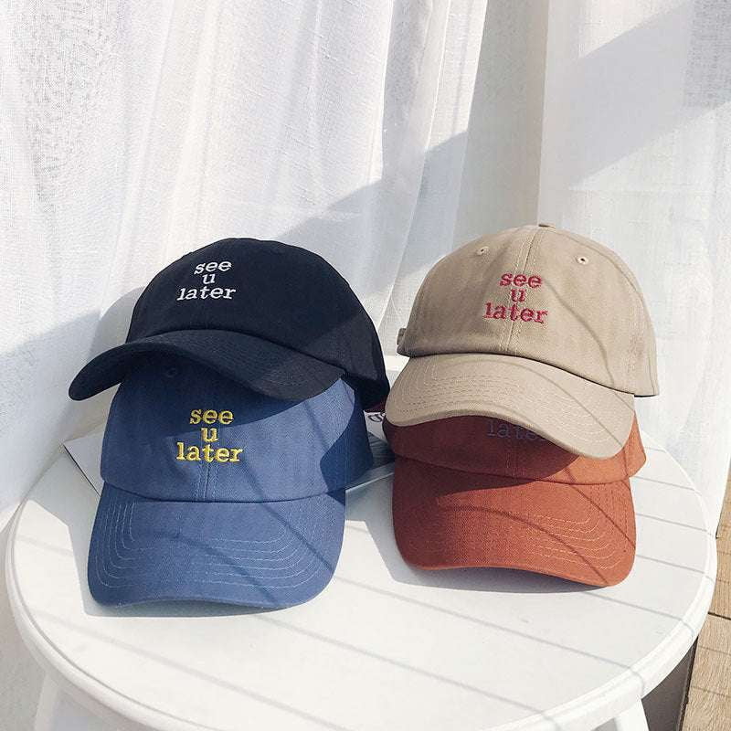 Adjustable Casual Hats, Alphabet Caps Online, Fashionable Alphabet Headwear - available at Sparq Mart