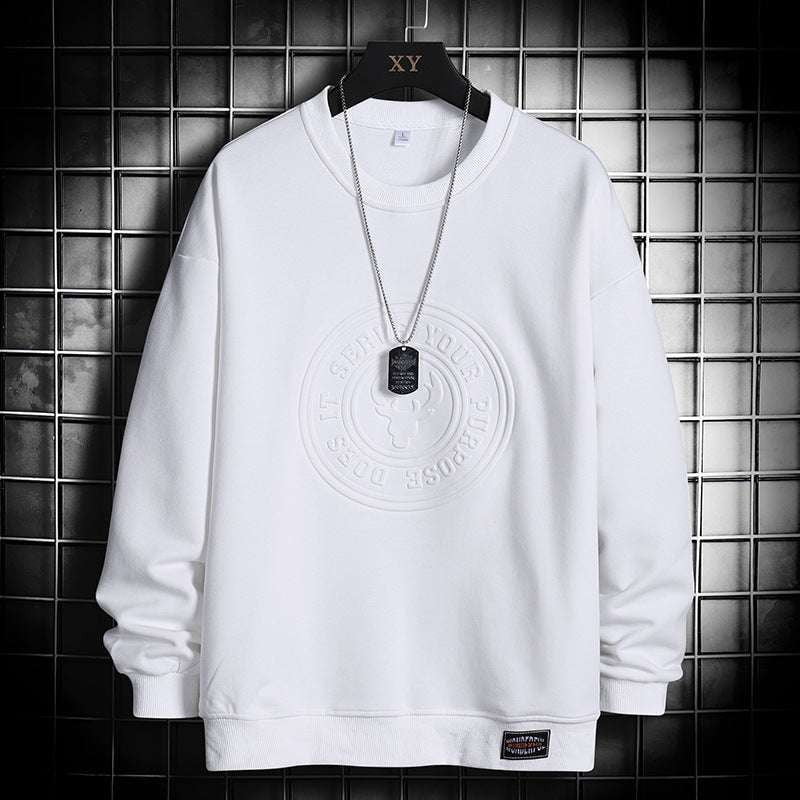 ins style, Men's trendy sweatshirt, thin section sweatshirt - available at Sparq Mart