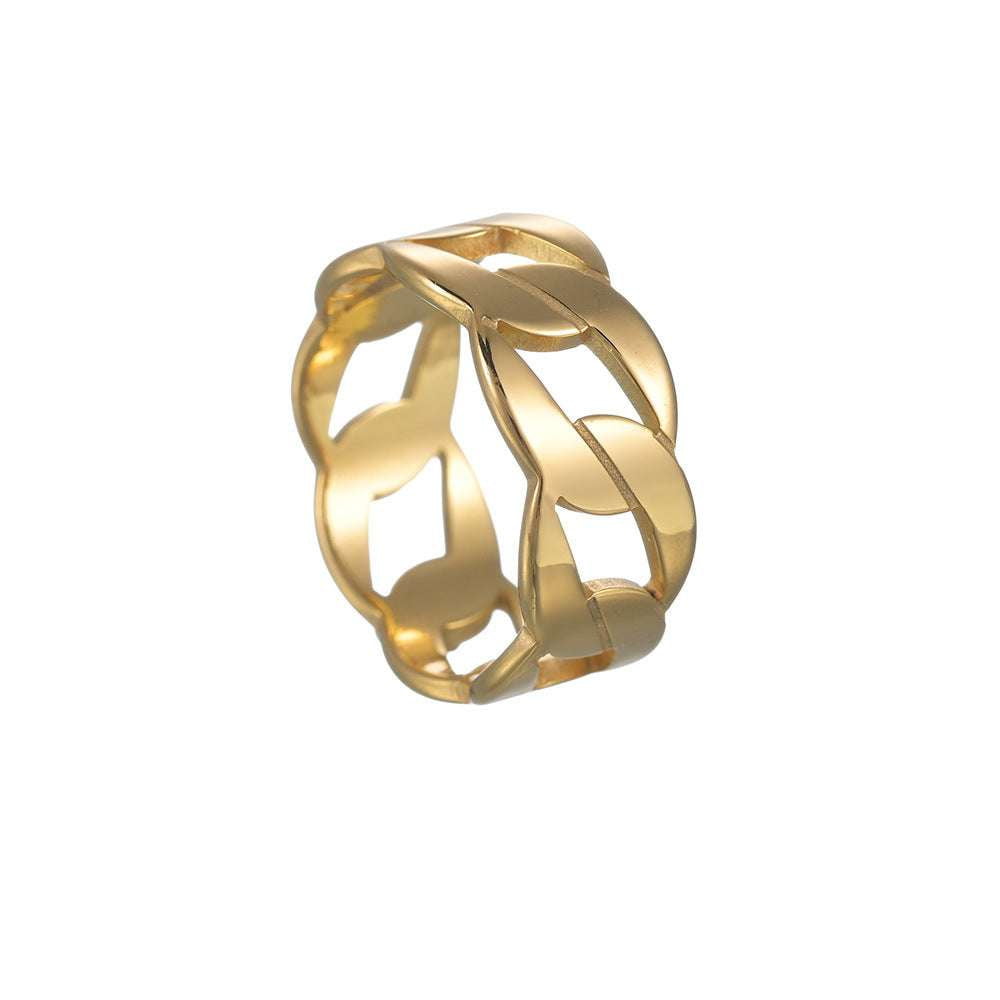 Fashionable Finger Ring, Laser Cut Jewelry, Stainless Steel Ring - available at Sparq Mart