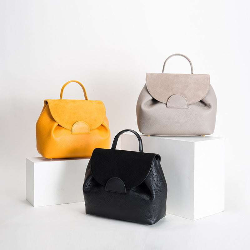 Chic Black Lady Bags, Stylish Grey Purses, Trendy Yellow Handbags - available at Sparq Mart