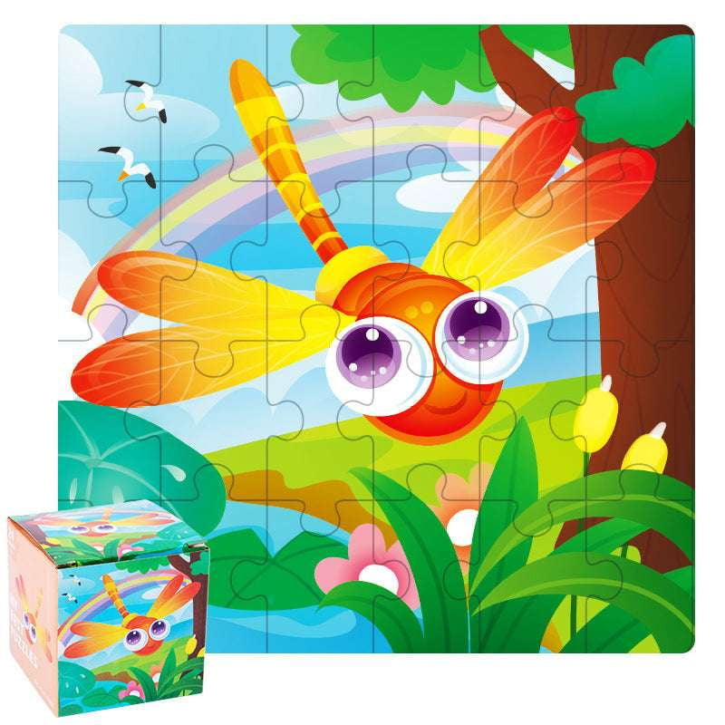 animal traffic game, cartoon dinosaur puzzle, kids wooden playset - available at Sparq Mart