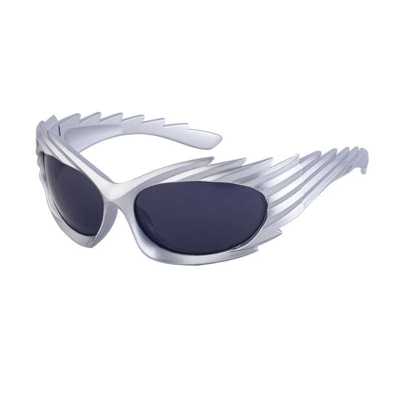 Trendy Concave Sunglasses Modern Sunglasses Design Colorful Fashion Eyewear - available at Sparq Mart