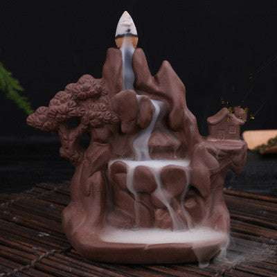 flowing water, high mountain crafts, incense burner - available at Sparq Mart