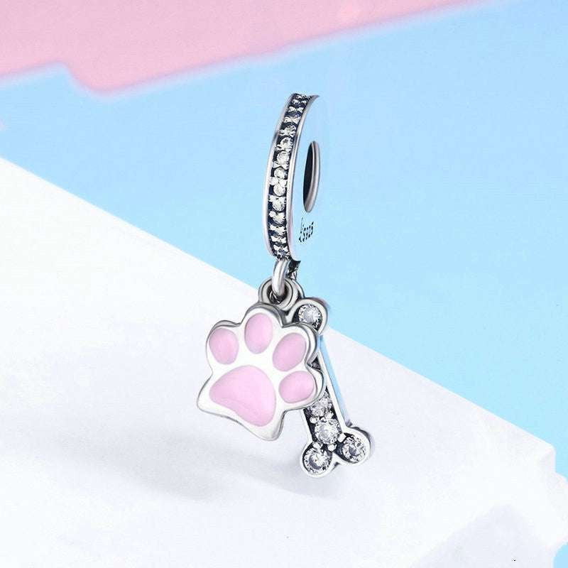 Sparkling Pink Diamonds, Unique Diamond Accessories, Women's Charm Pendants - available at Sparq Mart