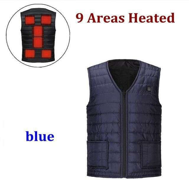 Smart Heated Jacket, USB Charging Vest, Winter Layering Essentials - available at Sparq Mart