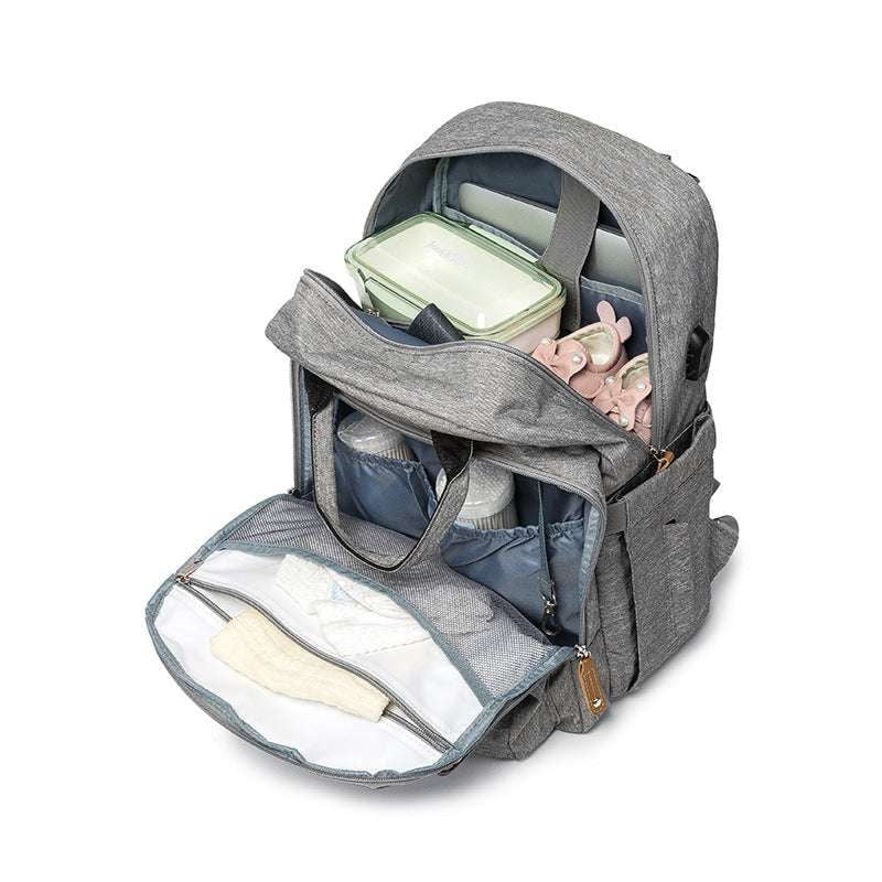 Baby Bag Organizer, Mommy Diaper Backpack, Travel Storage Bag - available at Sparq Mart