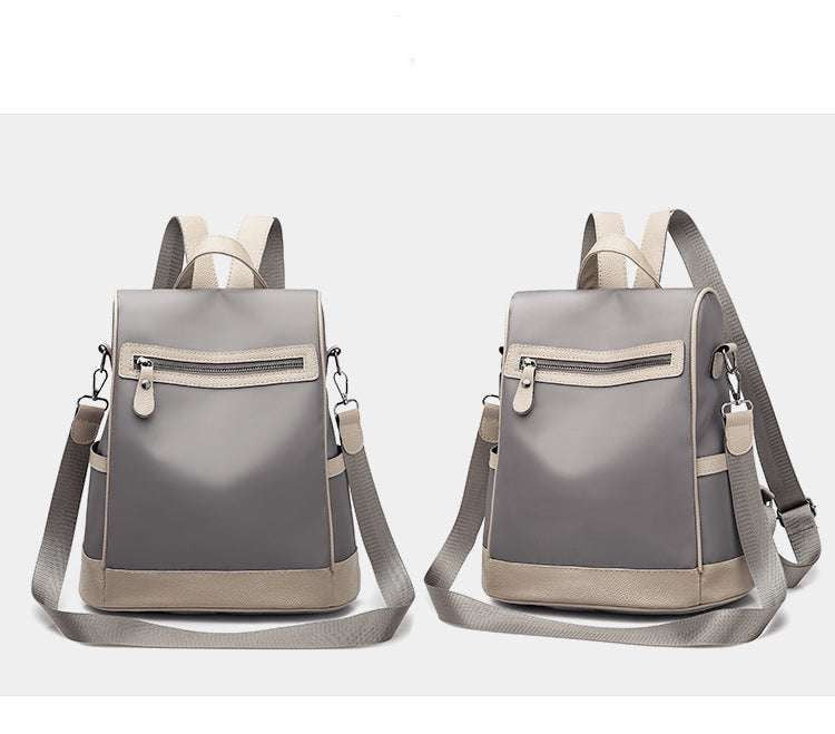 Korean Oxford Backpack, Spacious Ladies Backpack, Stylish Backpack Women - available at Sparq Mart